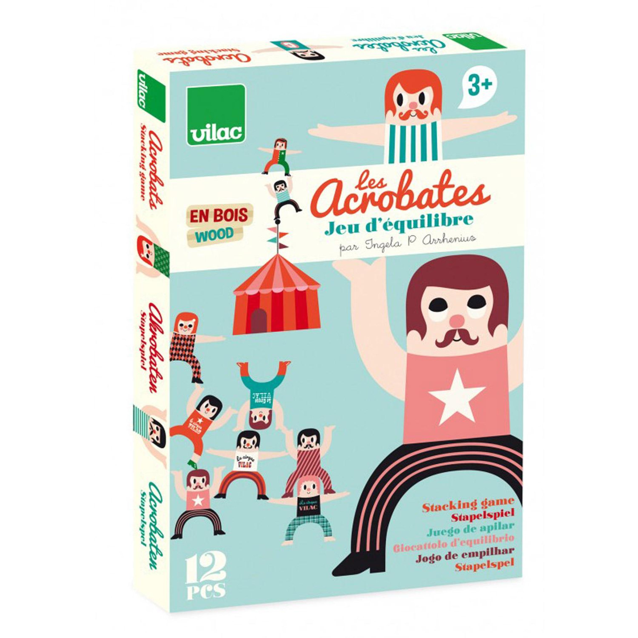 Voir la diapositive 3 : Vilac Jeu d'équilibre : Les acrobates d'Ingela P. Arrhenius