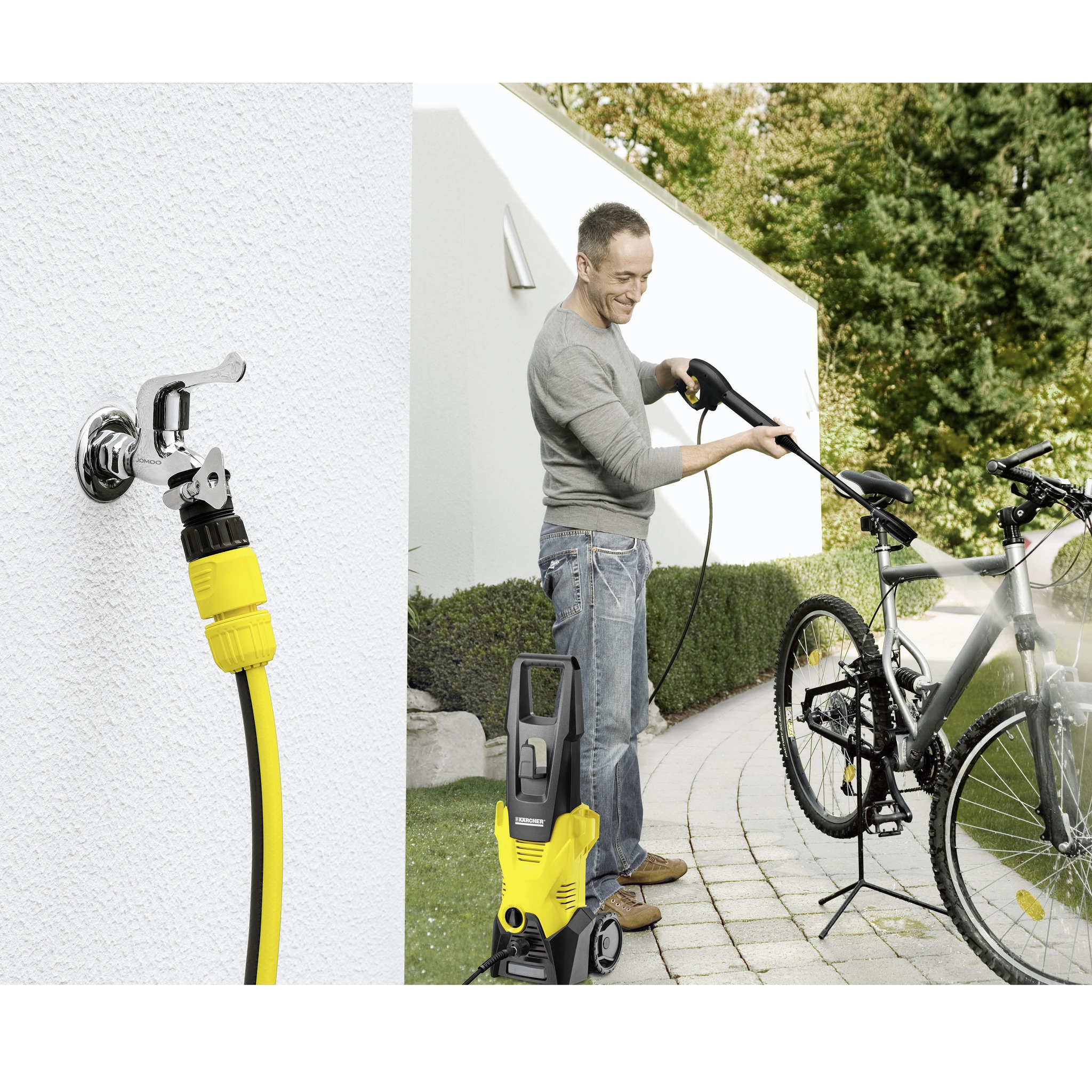 Voir la diapositive 3 : KARCHER Nettoyeur Haute Pression K3 Home 120 Bars