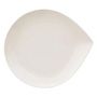 Voir la diapositive 1 : SECRET DE GOURMET Lot de 6 Assiettes Plates  Goutte  29cm Blanc