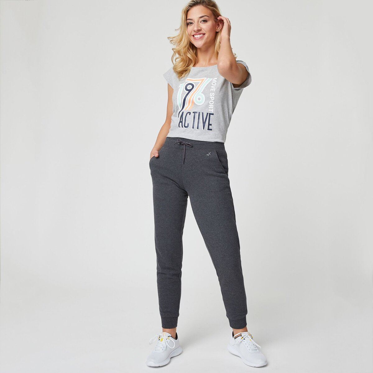 IN EXTENSO Pantalon de sport femme pas cher Auchan