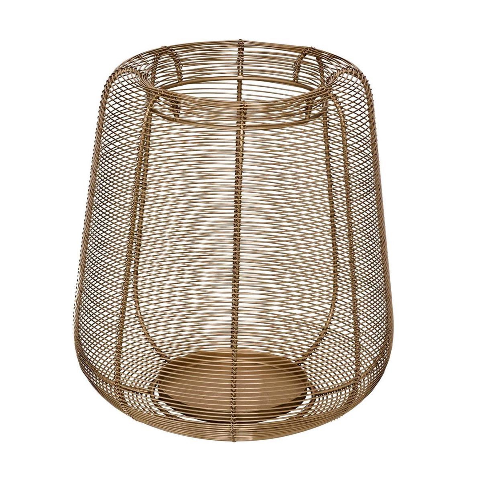 ATMOSPHERA Lanterne Design en Métal  Soli  24cm Doré