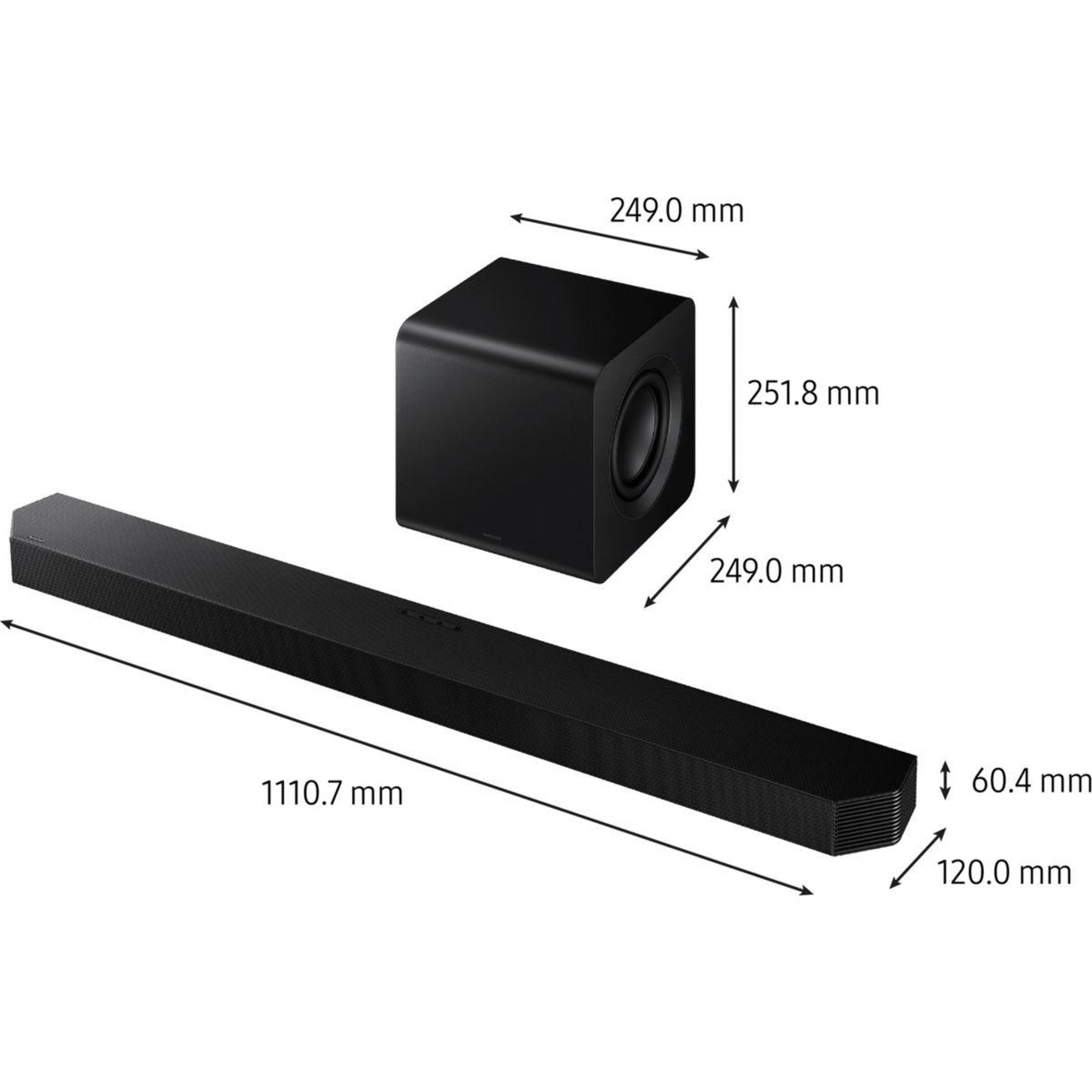 Voir la diapositive 2 : Samsung Barre de son hw-q810f