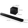 Voir la diapositive 2 : Samsung Barre de son HW-Q810F