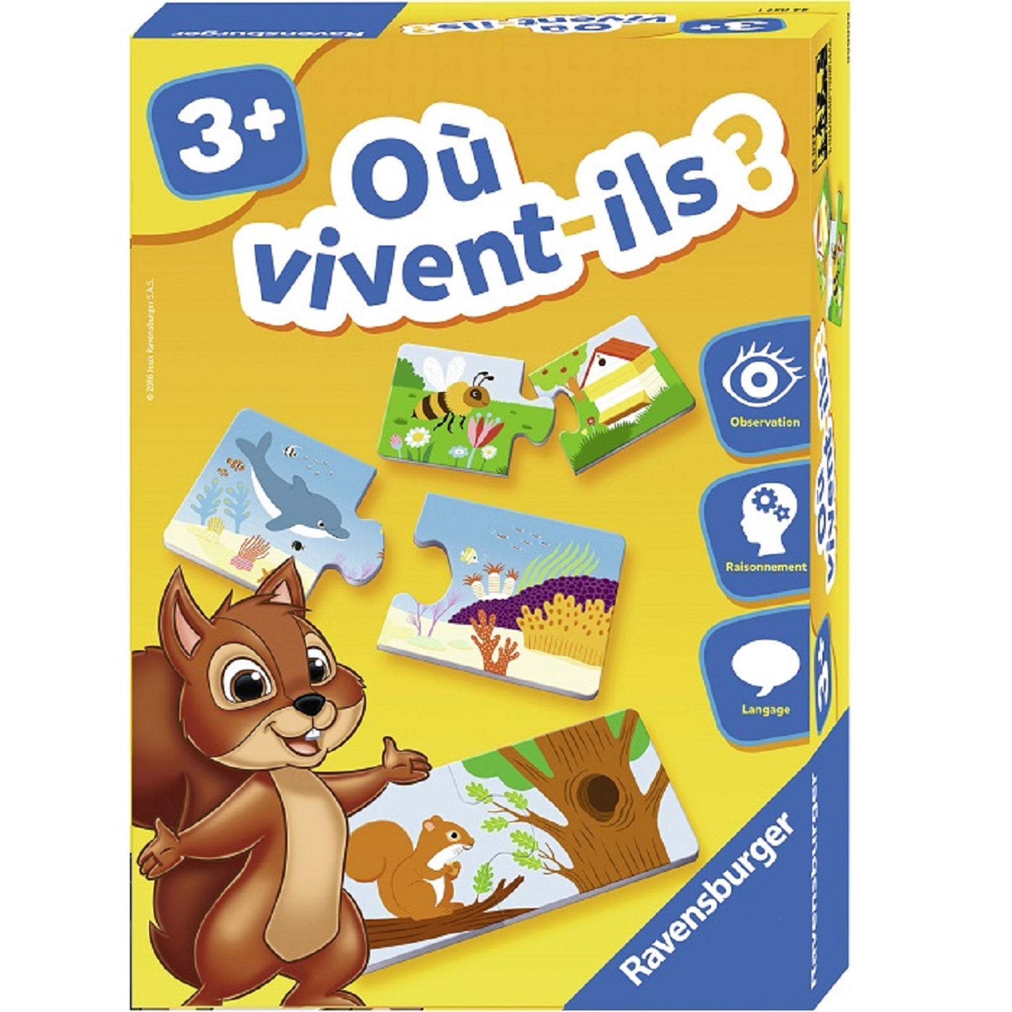 RAVENSBURGER Où vivent-Ils ?