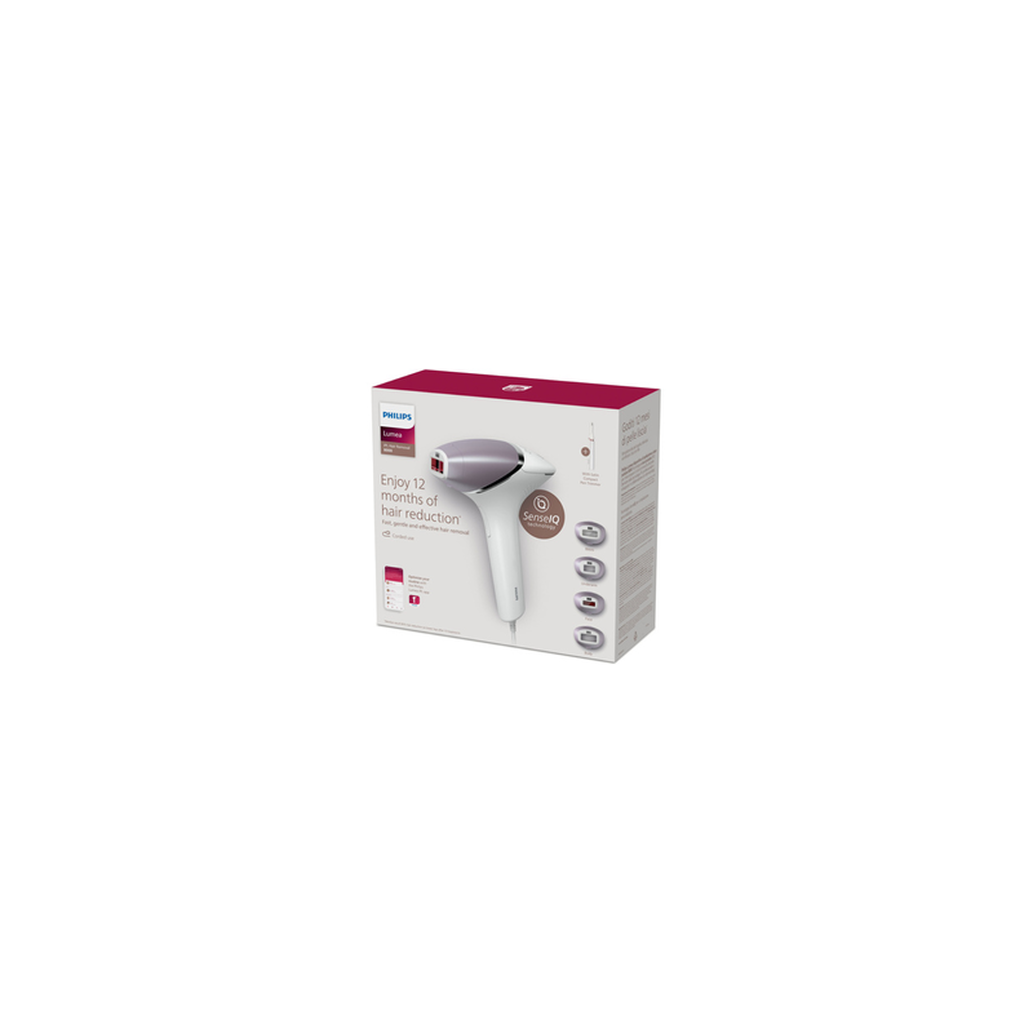 Voir la diapositive 4 : Philips Epilation semi définitive Philips BRI949 00 Epilateur a lumiere pulsee