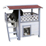 KERBL KERBL Niche pour chat Lodge Ontario - 77x50x73cm