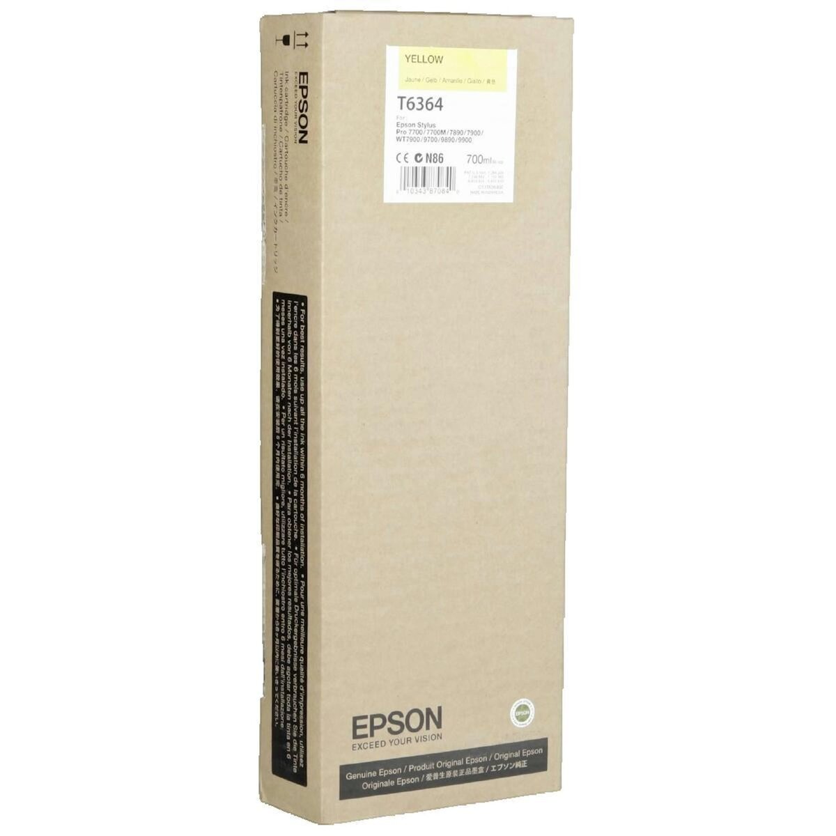 Epson Cartouche d'encre Epson UltraChrome HDR C13T636400 Jaune 700ml