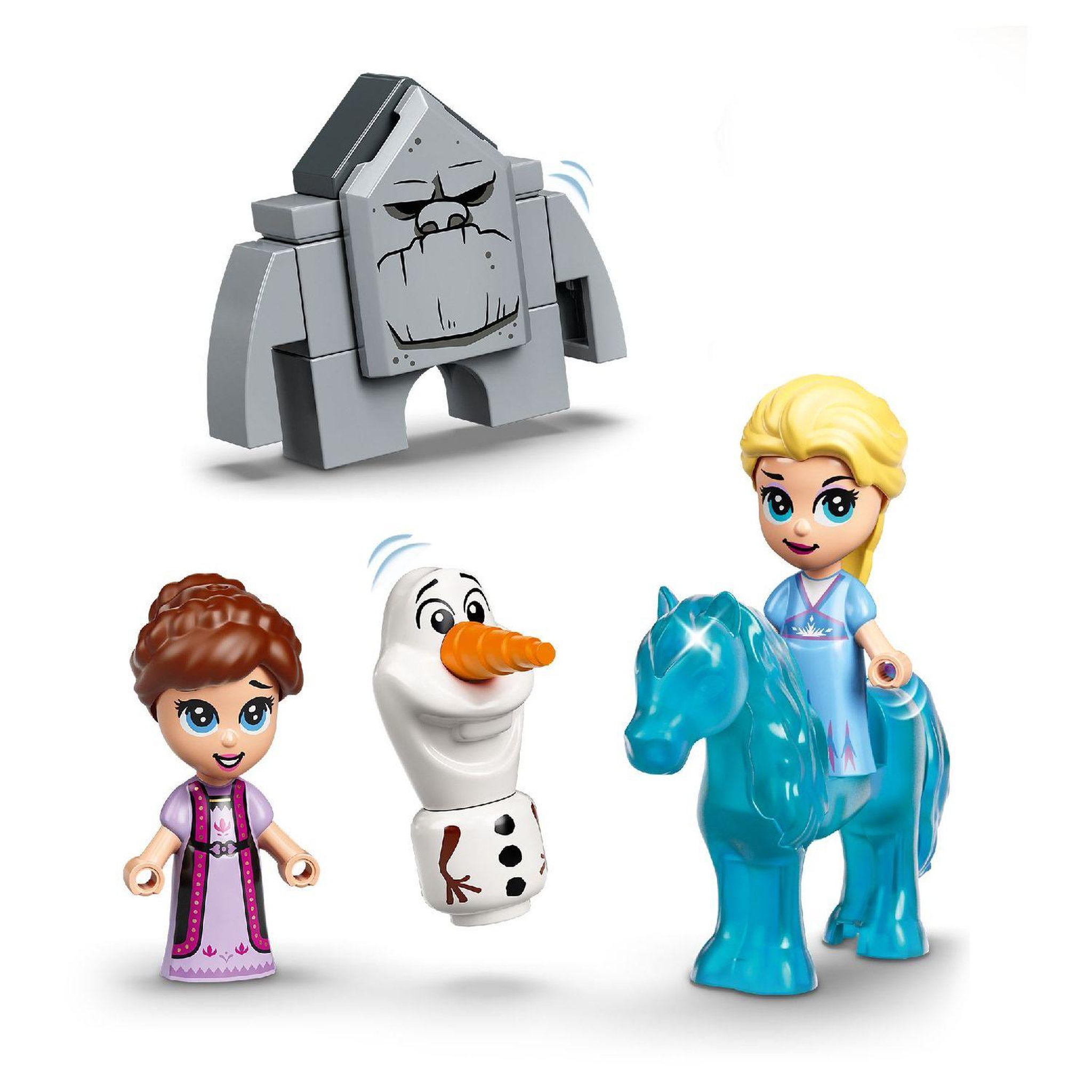 Voir la diapositive 5 : LEGO Disney Princess 43189 - Les aventures d&rsquo;Elsa et Nokk dans un livre de contes