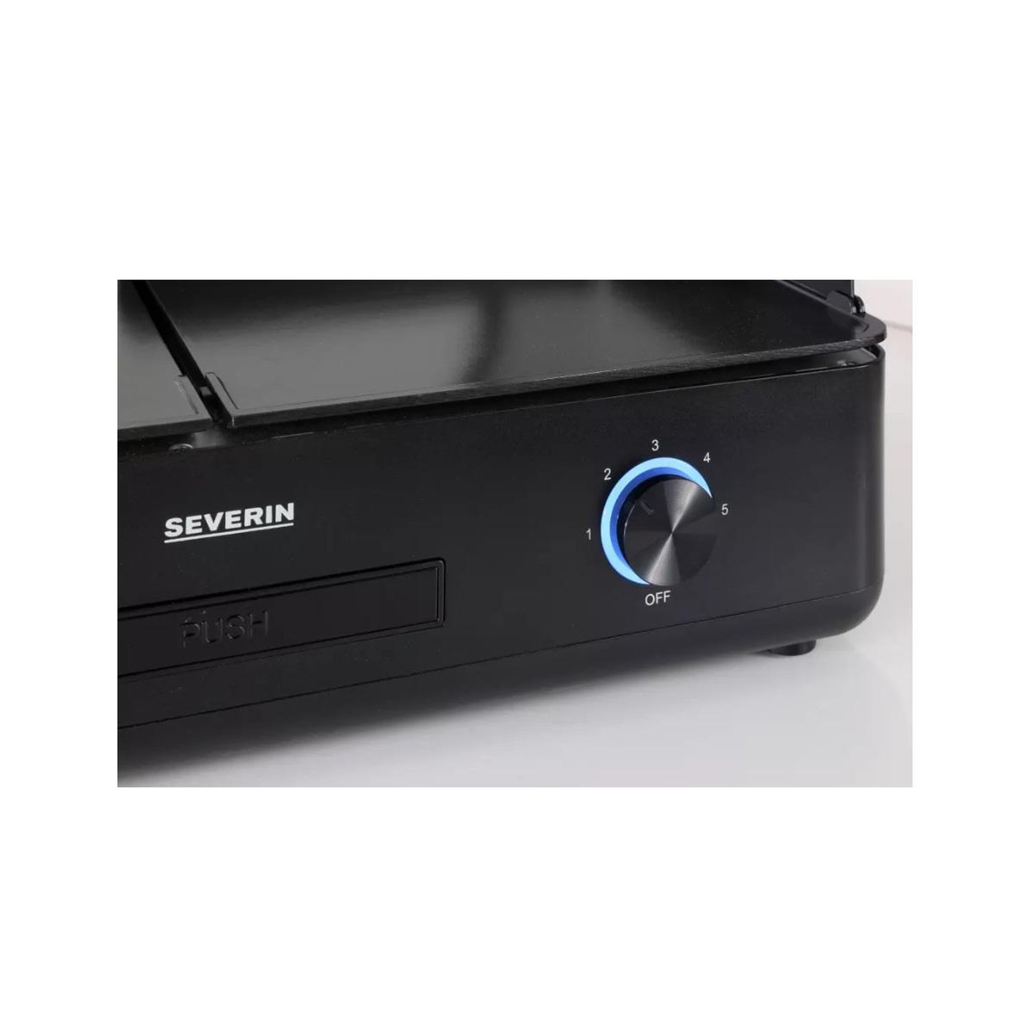 Voir la diapositive 4 : SEVERIN Plancha électrique posable 2200w - PG8569