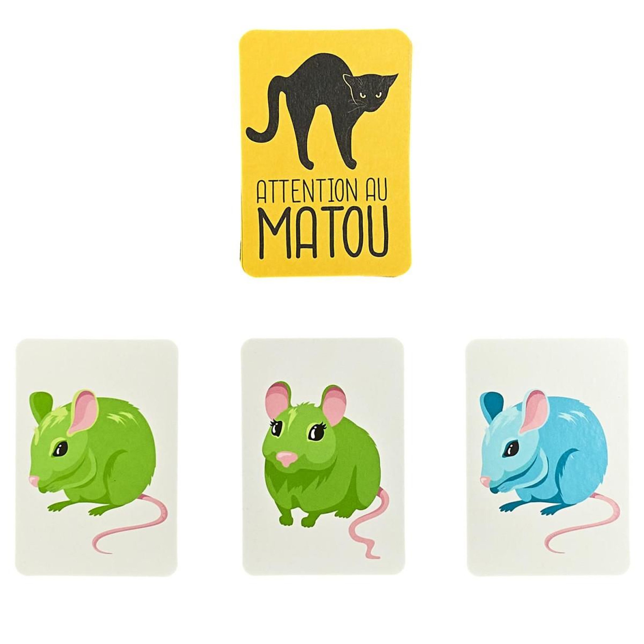 Voir la diapositive 3 : Jeux 2 momes Jeu des Paires  60 Cartes  9cm Multicolore