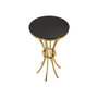 Voir la diapositive 2 : Paris Prix Table d'Appoint  Shanty  81cm Noir & Or