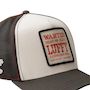 Voir la diapositive 5 : CAPSLAB Casquette trucker prenium Skull