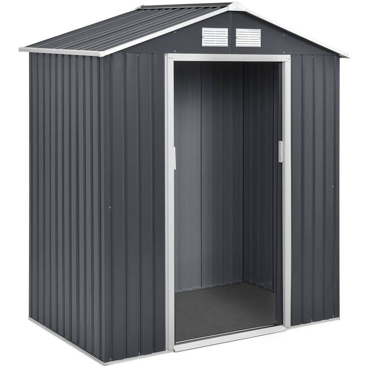 Habitat et Jardin Abri de jardin métal  Vegas  - 2,7 m² - Gris