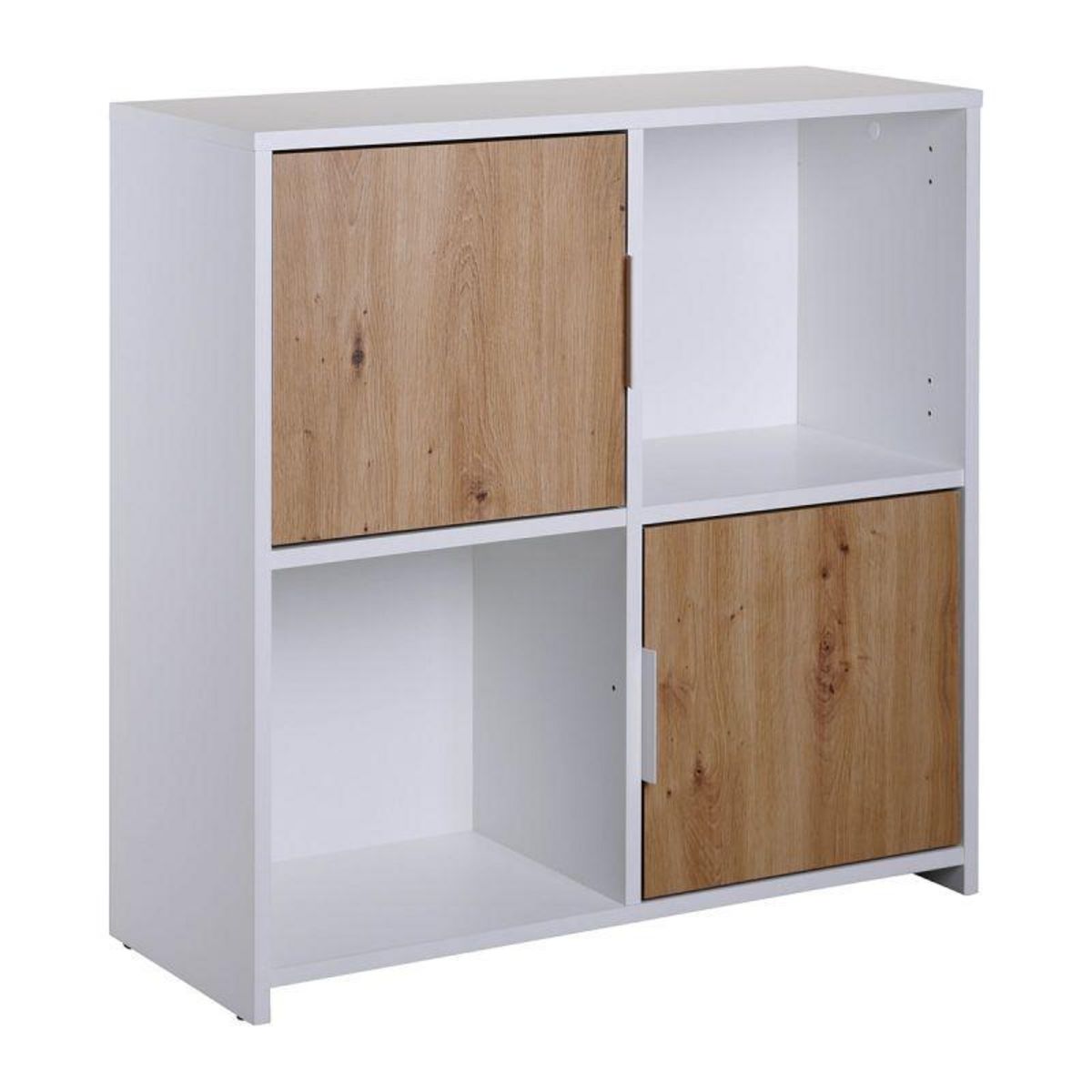 Paris Prix Étagère Design 4 Cases  Adam  77cm Blanc