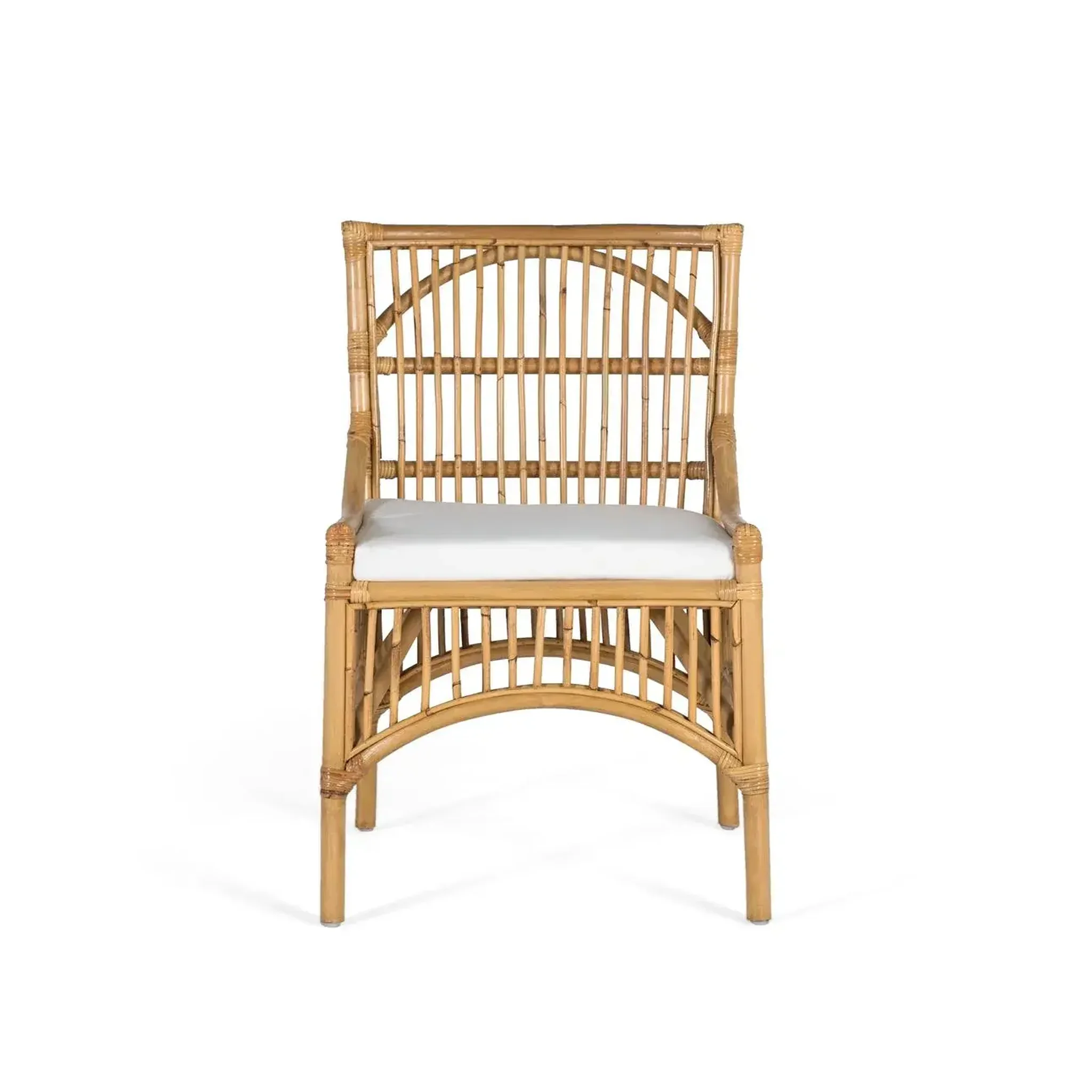 Voir la diapositive 2 : GINER Y COLOMER SL Lot de 2 chaises de rotin naturel 53 cm style méditerranéen