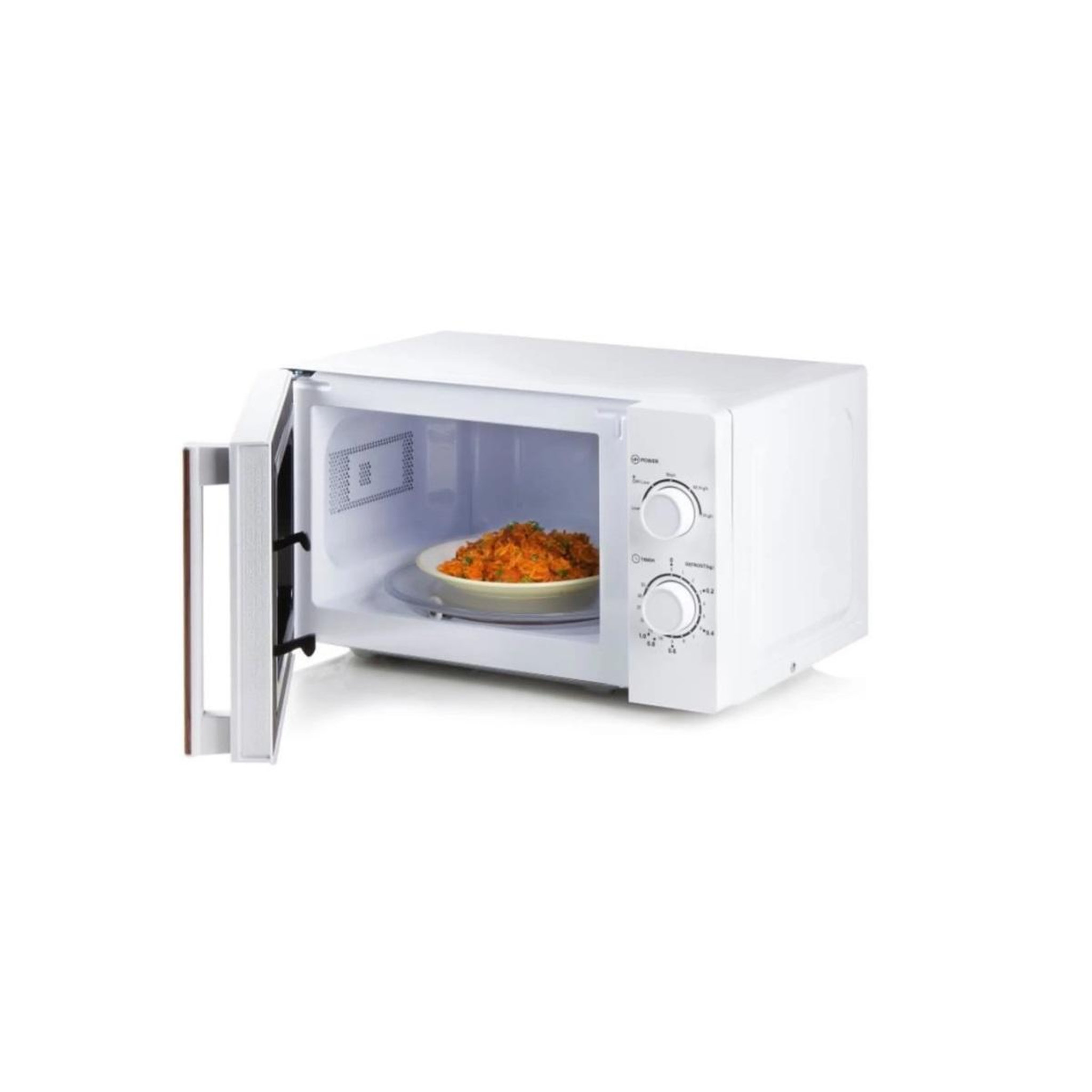 Voir la diapositive 2 : Domo Micro-ondes solo 20l 700w blanc - do2720