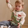 Voir la diapositive 5 : Petit Béguin Ensemble enfant sweat et pantalon en molleton Gustin