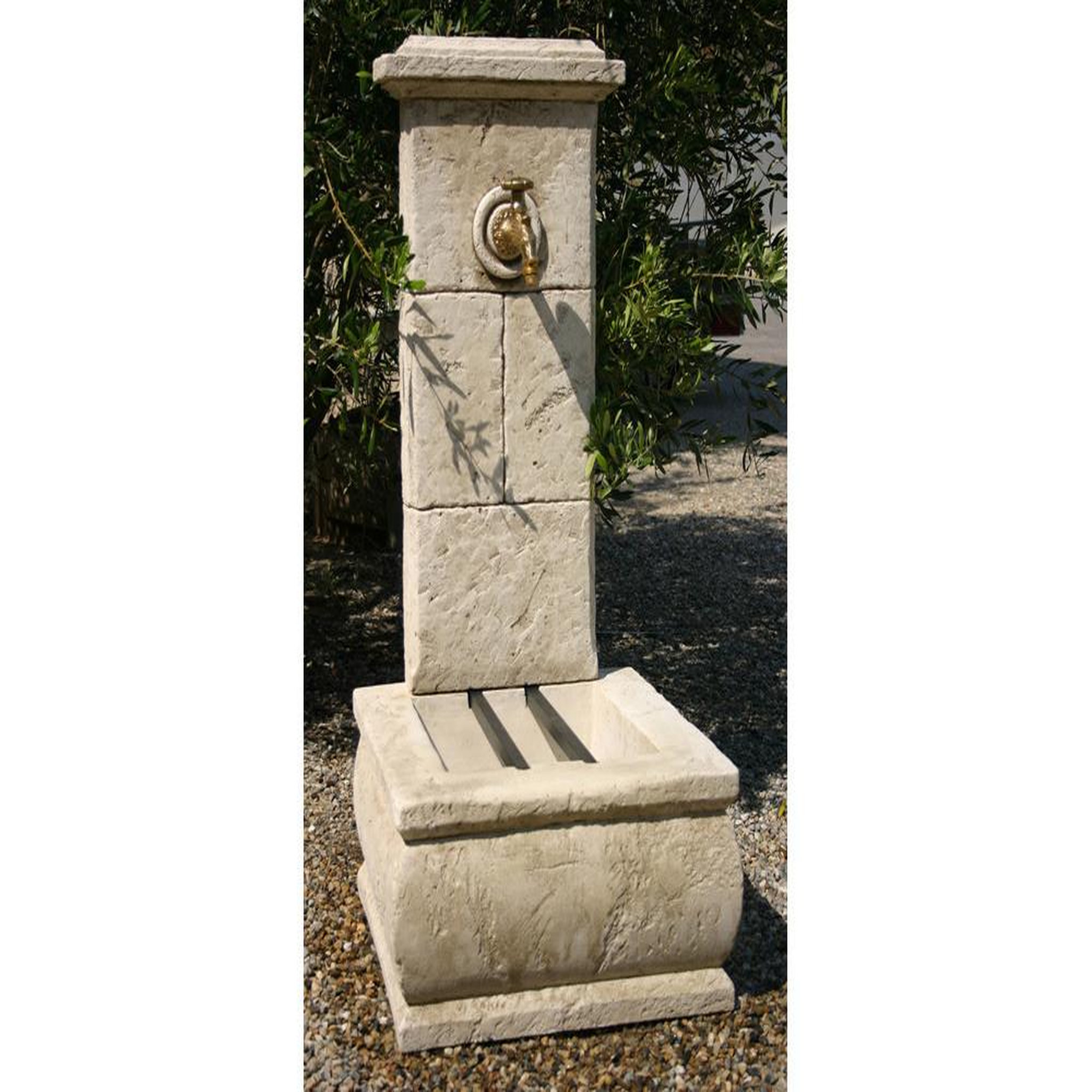 Habitat et Jardin Fontaine  napoli  - 0.50 x 0.50 x 1.08 m