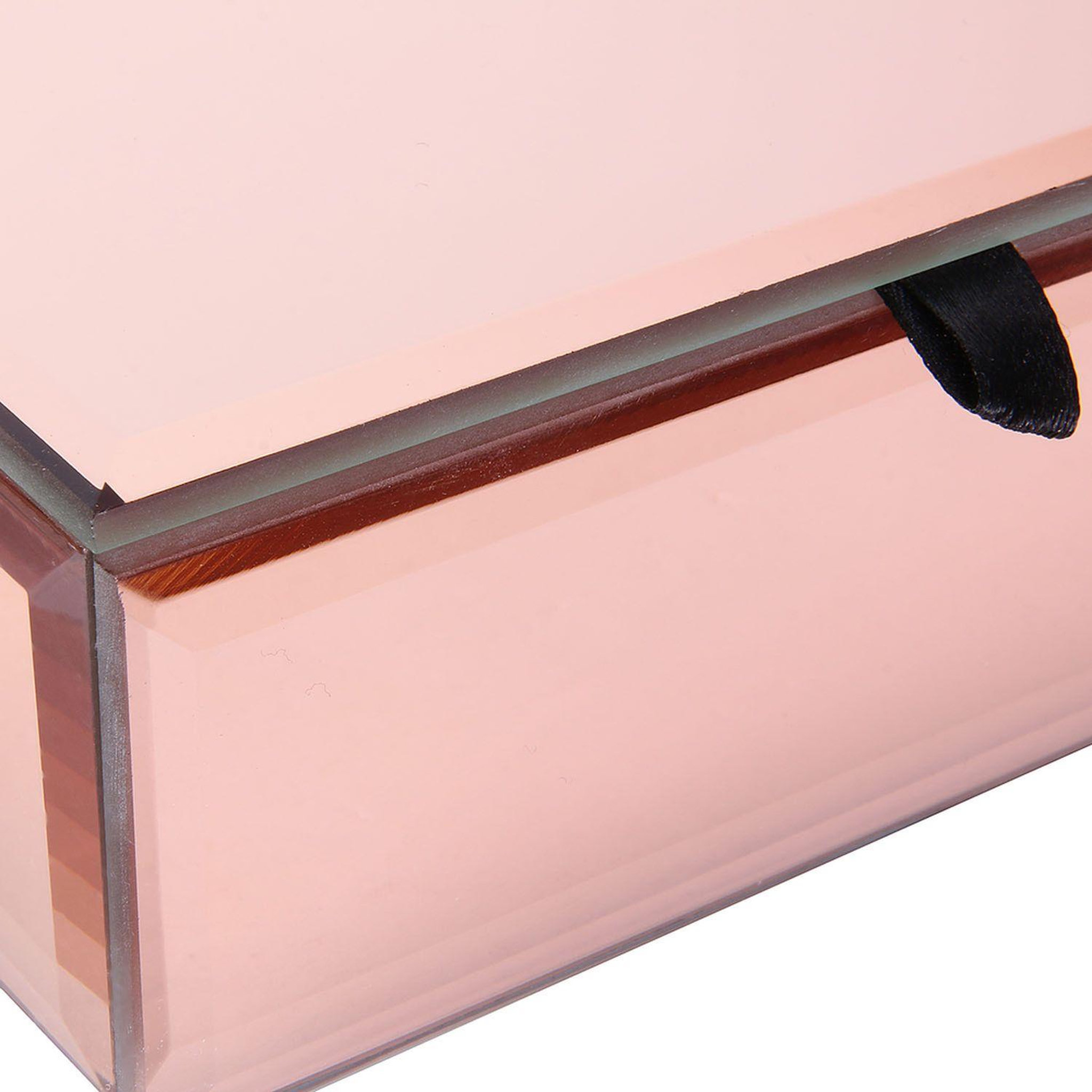 Voir la diapositive 3 : The Home Deco Factory Boîte à bijoux design Chic - Rose cuivré