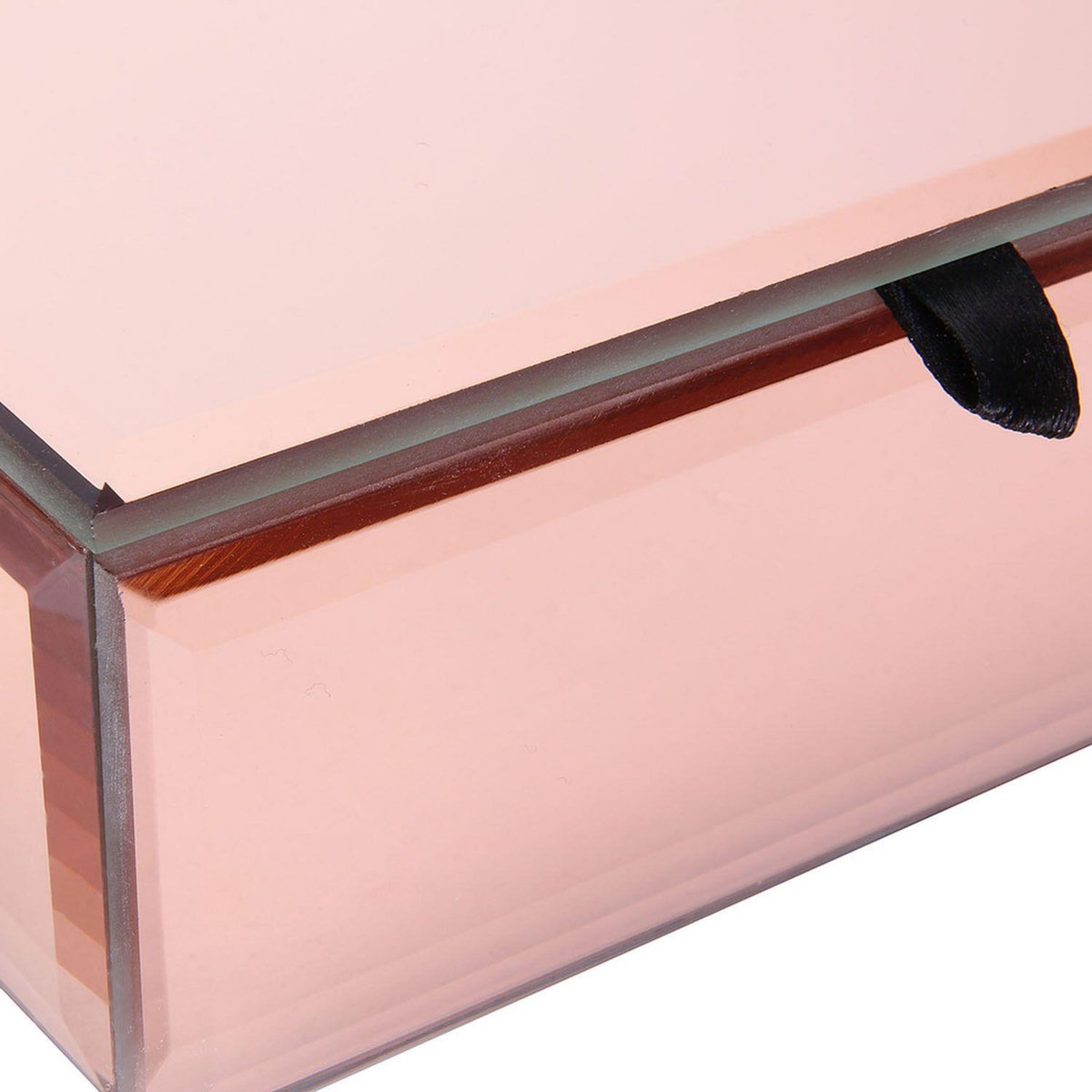 The Home Deco Factory Boîte à bijoux design Chic - Rose cuivré