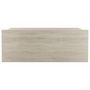 Voir la diapositive 4 : VIDAXL Table de chevet flottante Chene sonoma Bois d'ingenierie