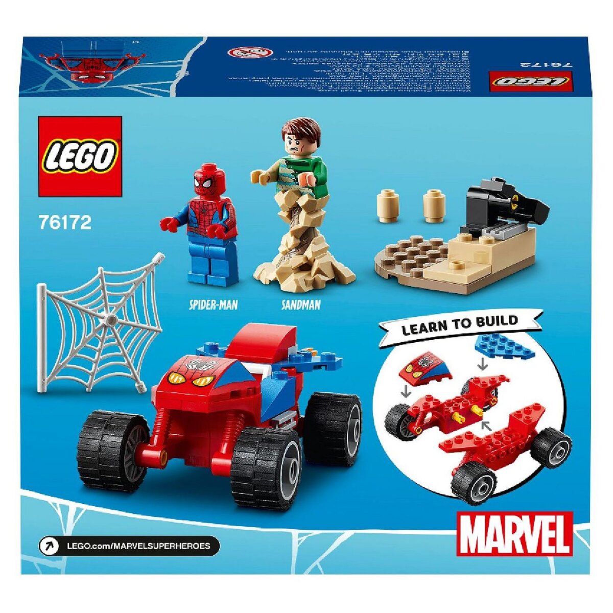 LEGO Marvel 76172 Le combat de Spider-Man et Sandman