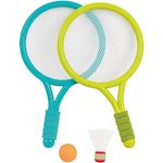 2 RAQUETTES PLAGE 2 BALLES ABC 2110324