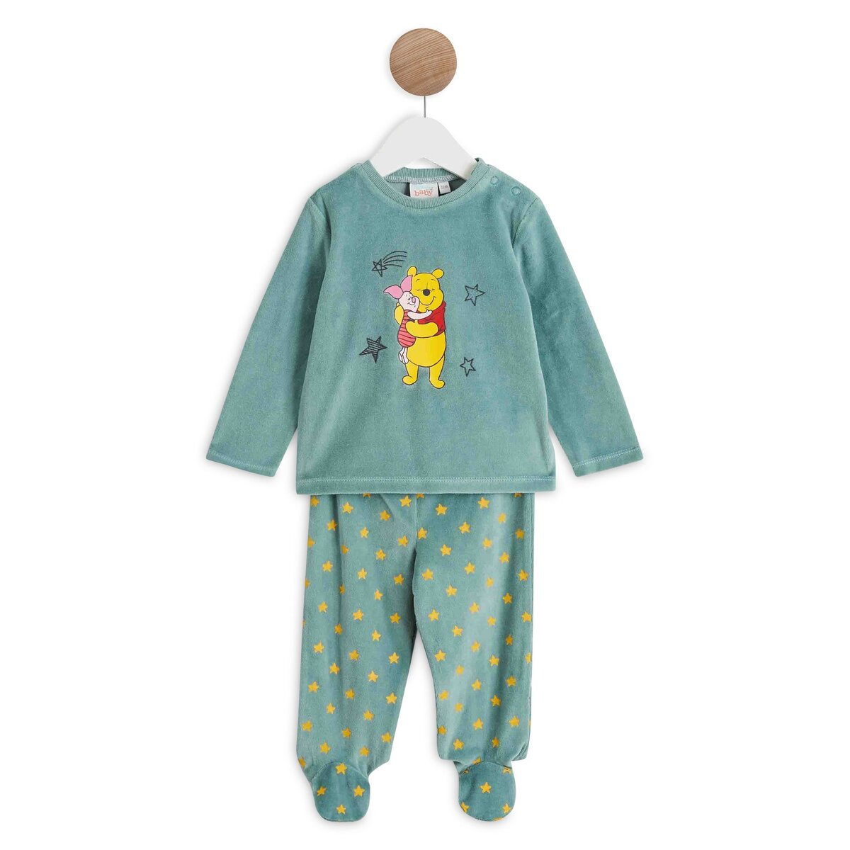 Pyjama velours bébé