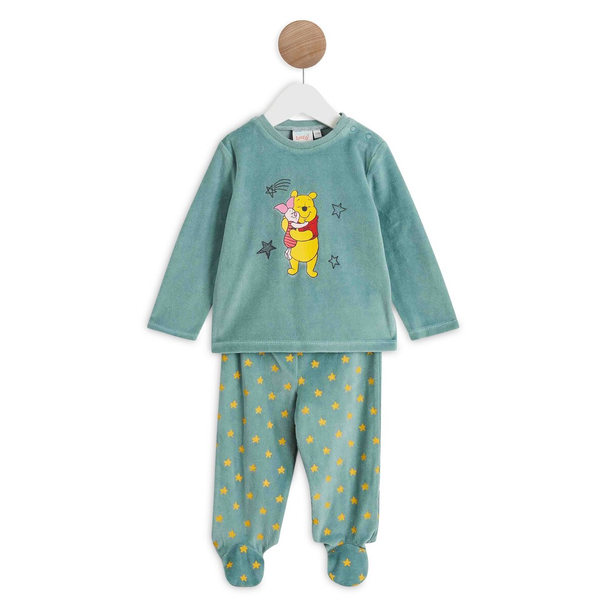 INEXTENSO Pyjama velours bébé garçon