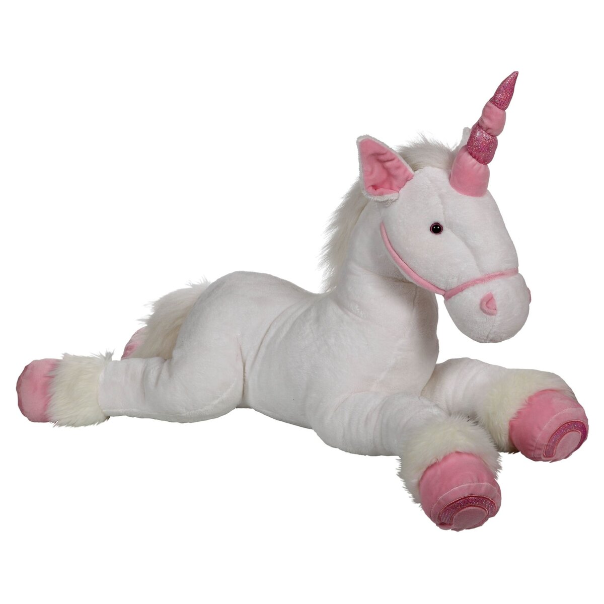 Peluche Licorne Rose