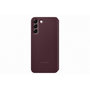 Voir la diapositive 2 : Samsung Etui S22+ Clear View bordeaux