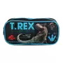 Bagtrotter BAGTROTTER Trousse scolaire rectangulaire Jurassic World Noir T-Rex