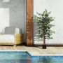 Voir la diapositive 4 : HOMCOM Arbre artificiel plante artificiel ficus banian hauteur 1,3 m tronc branches liane lichen feuilles grand réalisme pot inclus