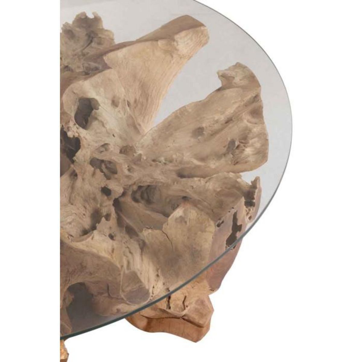 Paris Prix Table de Repas en Teck  Raoul  110cm Naturel