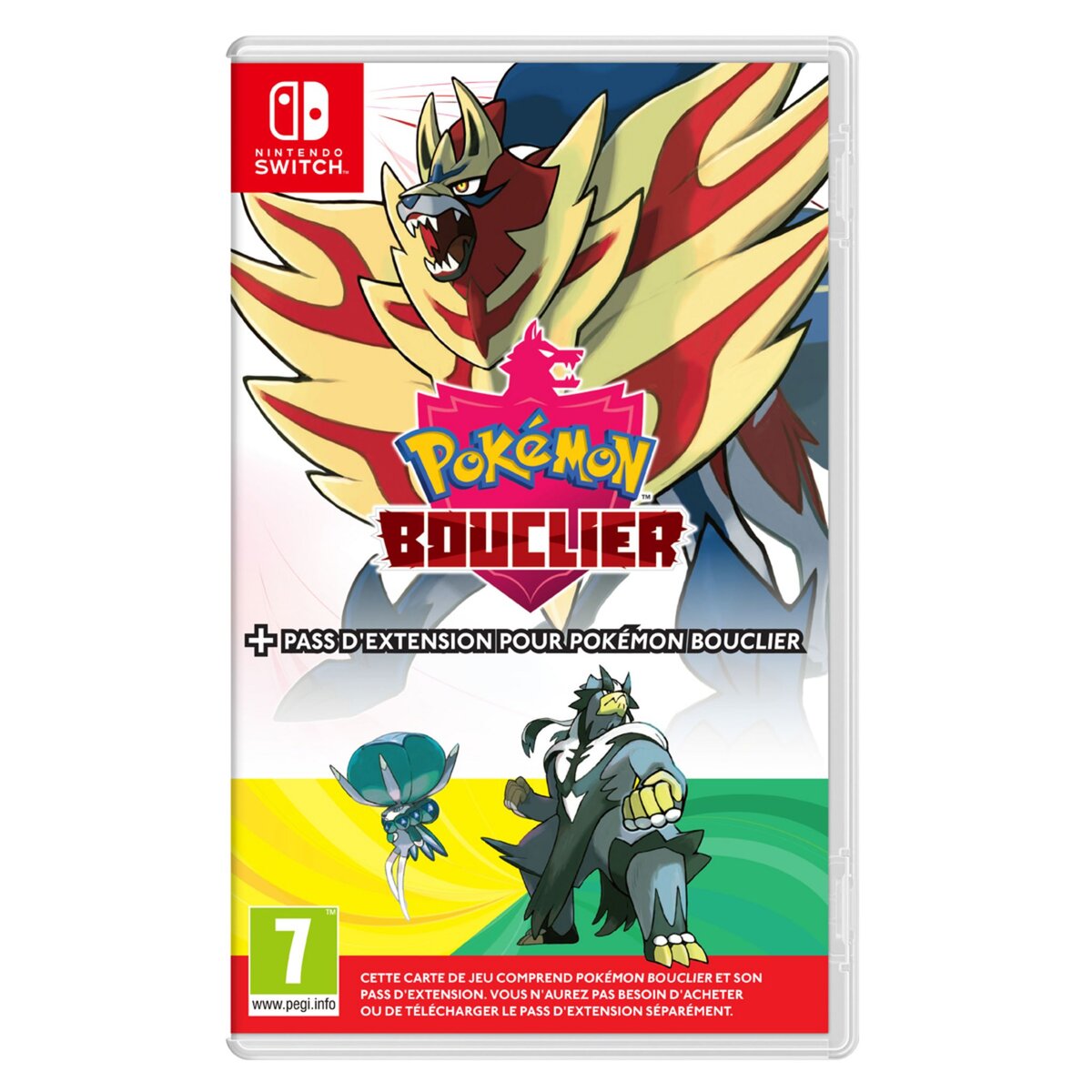 NINTENDO Pokémon Bouclier + Pass Extension Pokémon Bouclier Nintendo Switch