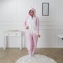 Voir la diapositive 6 : Paris Prix Combinaison Pyjama Adulte  Licorne  Rose & Blanc