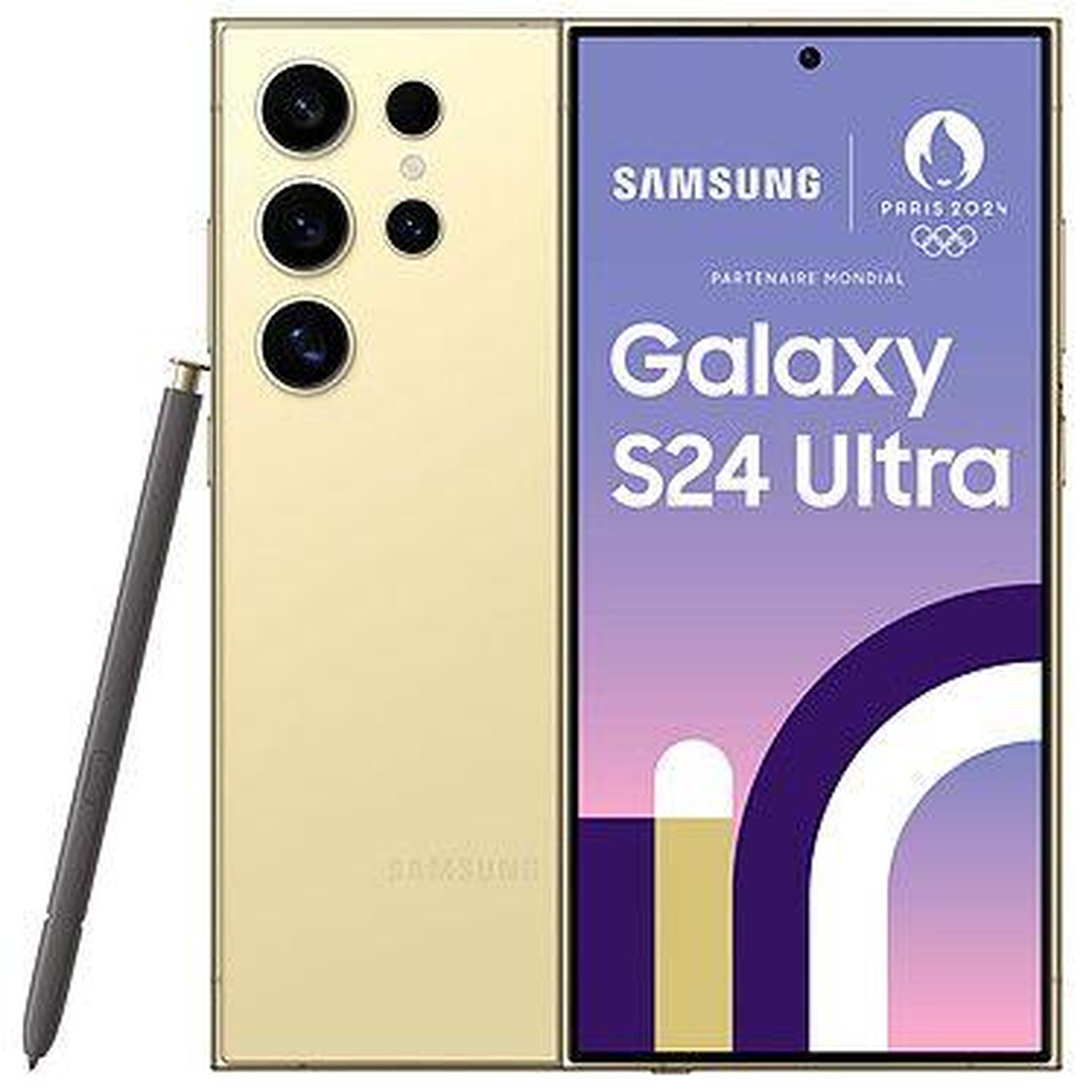 Samsung Samsung Galaxy S24 Ultra 5G Dual Reconditionné 512 Go - Grade C - Jaune
