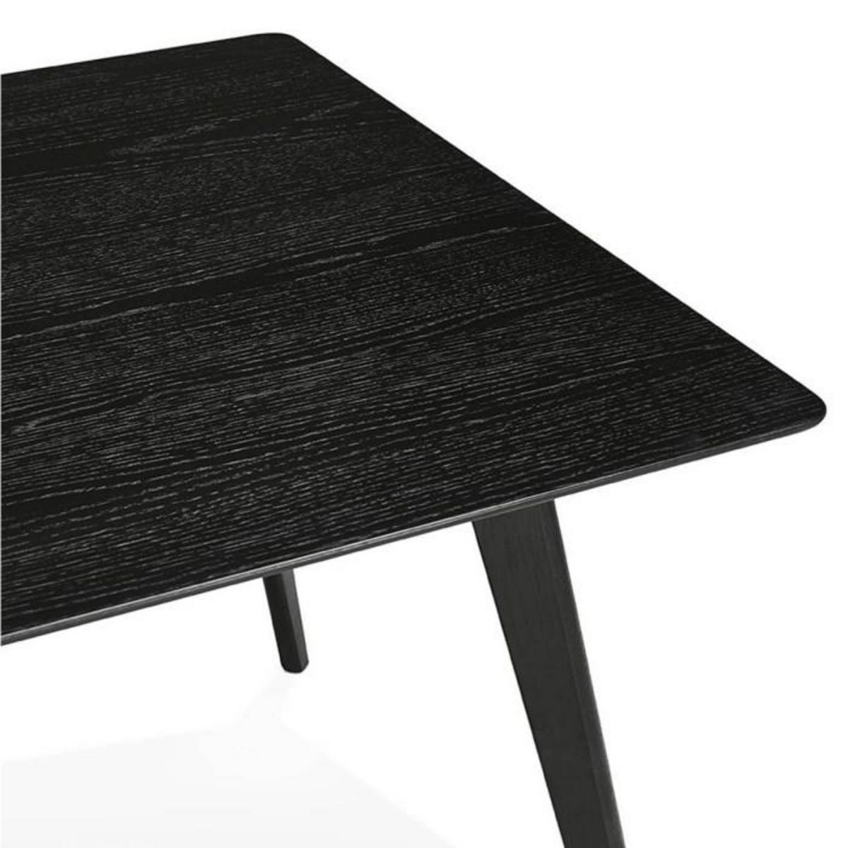 Paris Prix Table à Manger Design en Bois  Tabika  180cm Noir