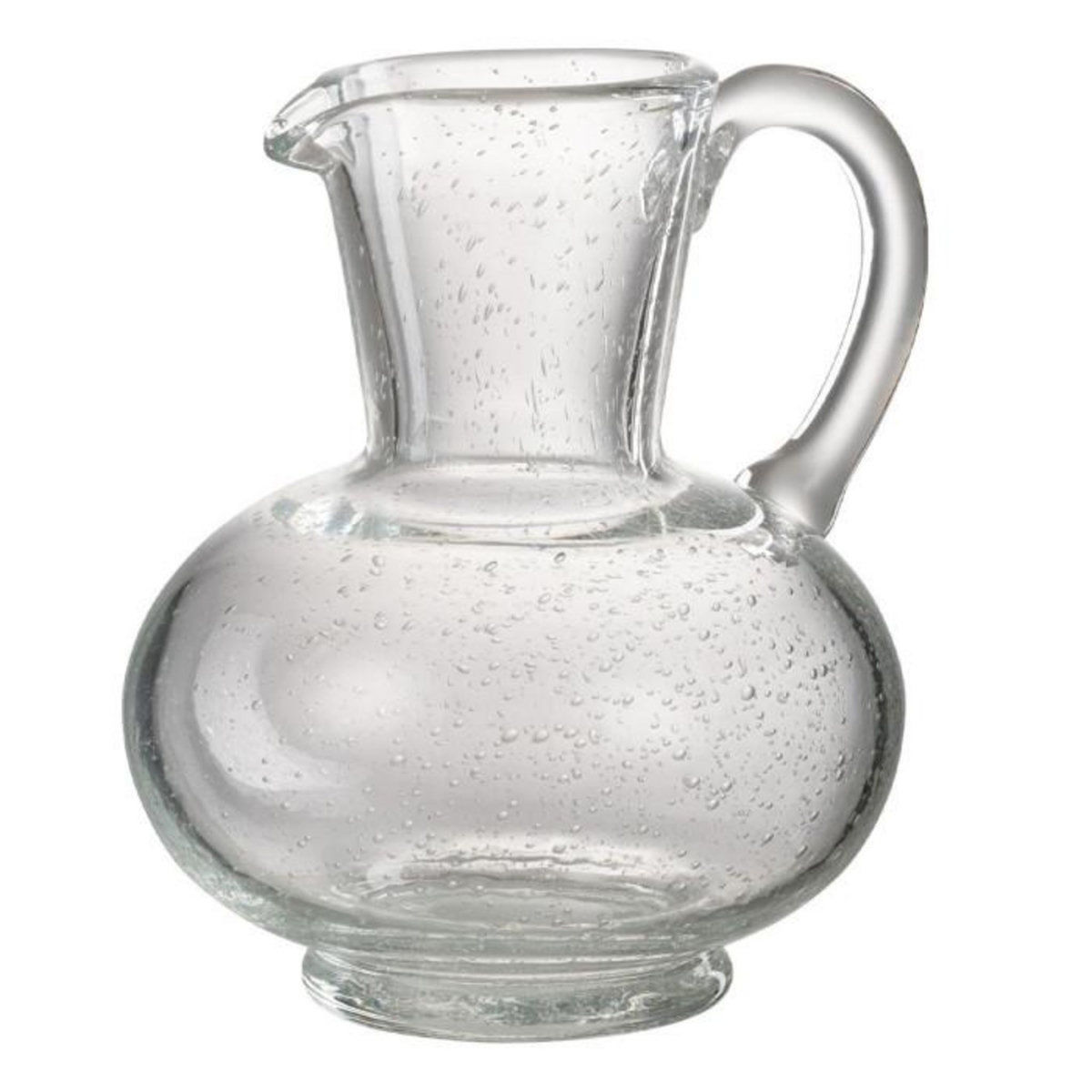 Paris Prix Carafe Design en Verre  Boule  21cm Transparent