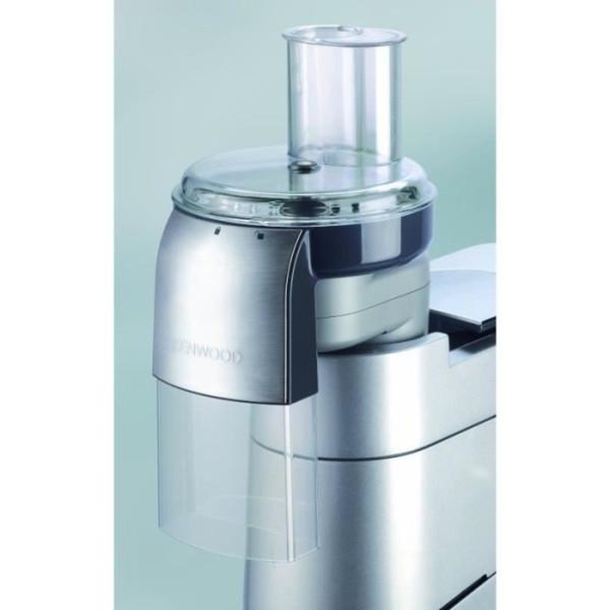Voir la diapositive 4 : KENWOOD Râpe-éminceur KENWOOD AT340 - Double cheminée avec gobelet doseur - 7 disques en acier inoxydable