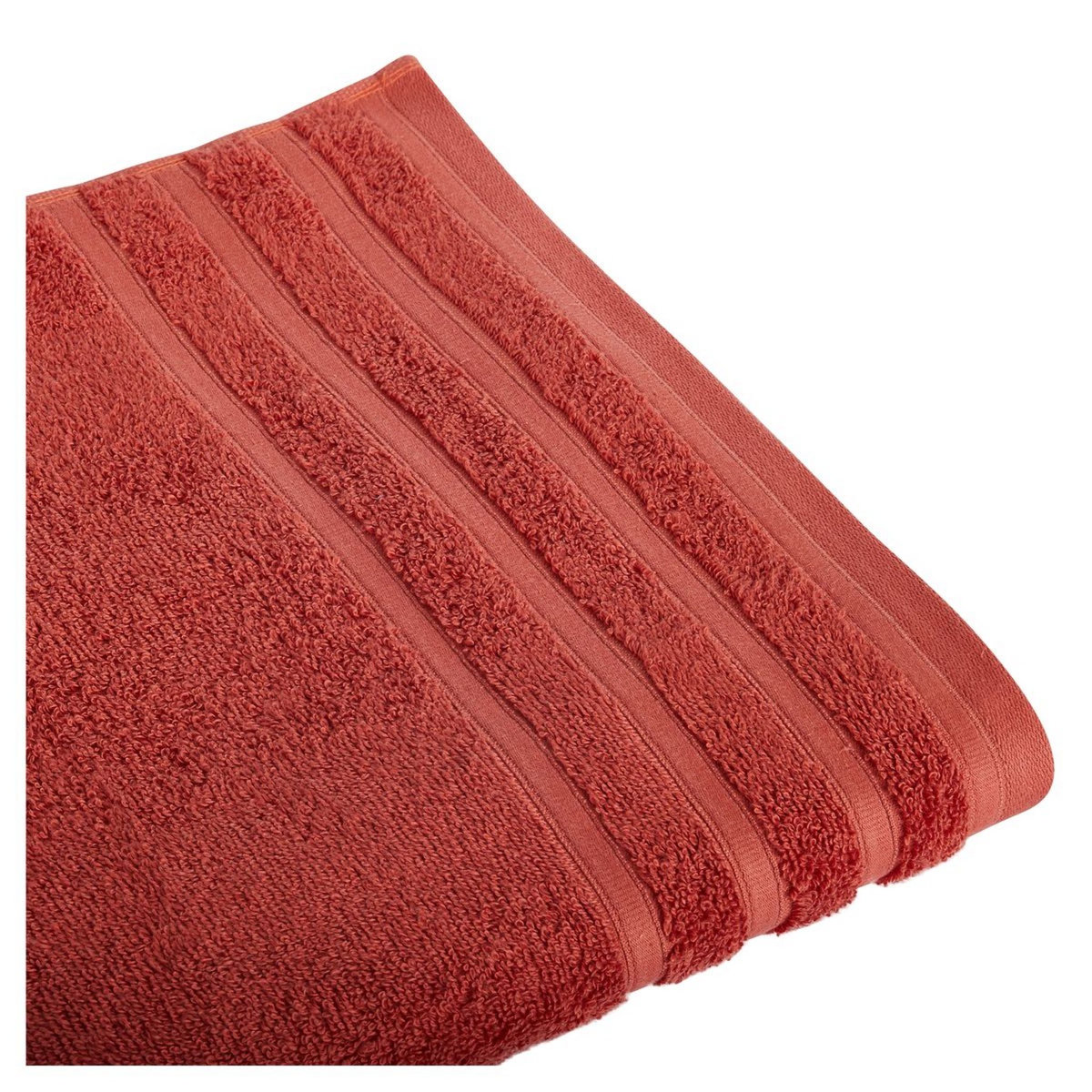 ACTUEL Maxi drap de bain uni en coton bouclé 500 gr/m2