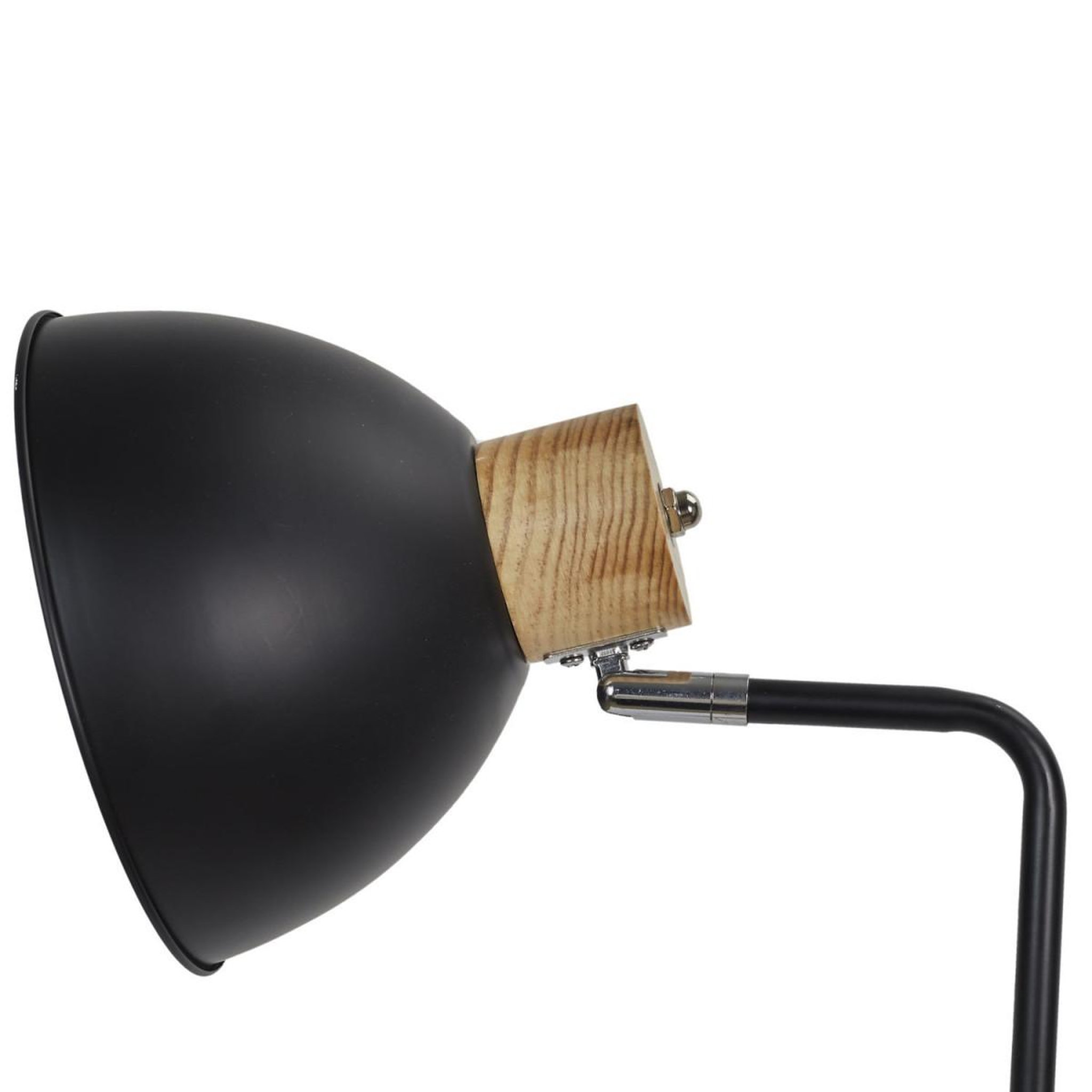 Voir la diapositive 4 : The Home Deco Factory Lampadaire industriel  jarred  145cm noir