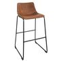 Voir la diapositive 2 : Paris Prix Lot de 2 Tabourets de Bar  Indus  93cm Marron