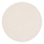 Voir la diapositive 1 : SWEEEK Tapis rond intérieur motifs cercles en relief crème Ø160cm