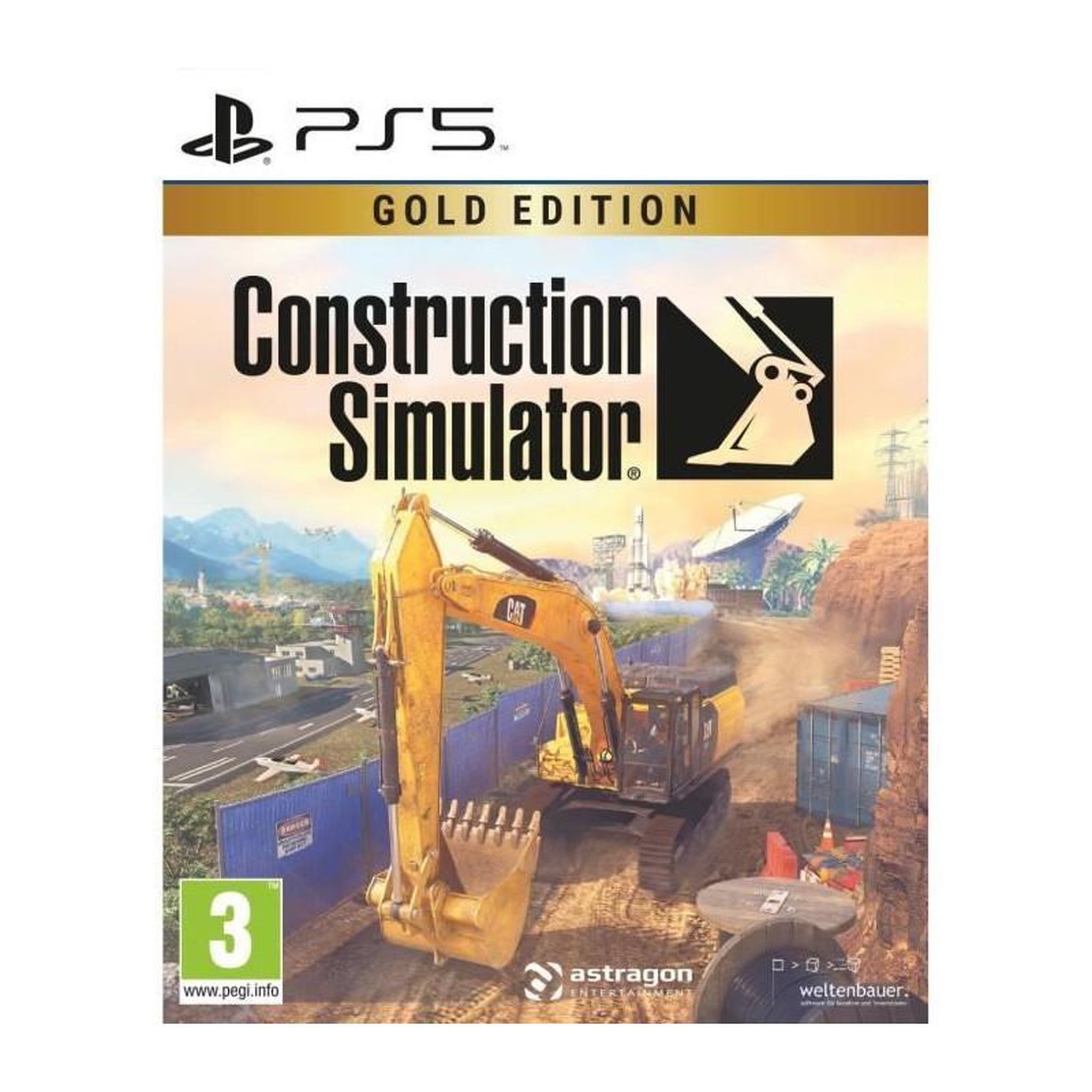 MICROIDS Construction Simulator - Jeu PS5 - Gold Edition