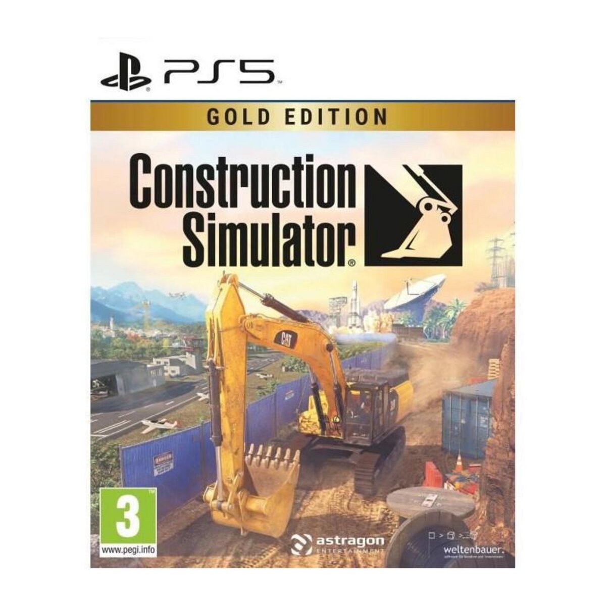 MICROIDS Construction Simulator - Jeu PS5 - Gold Edition
