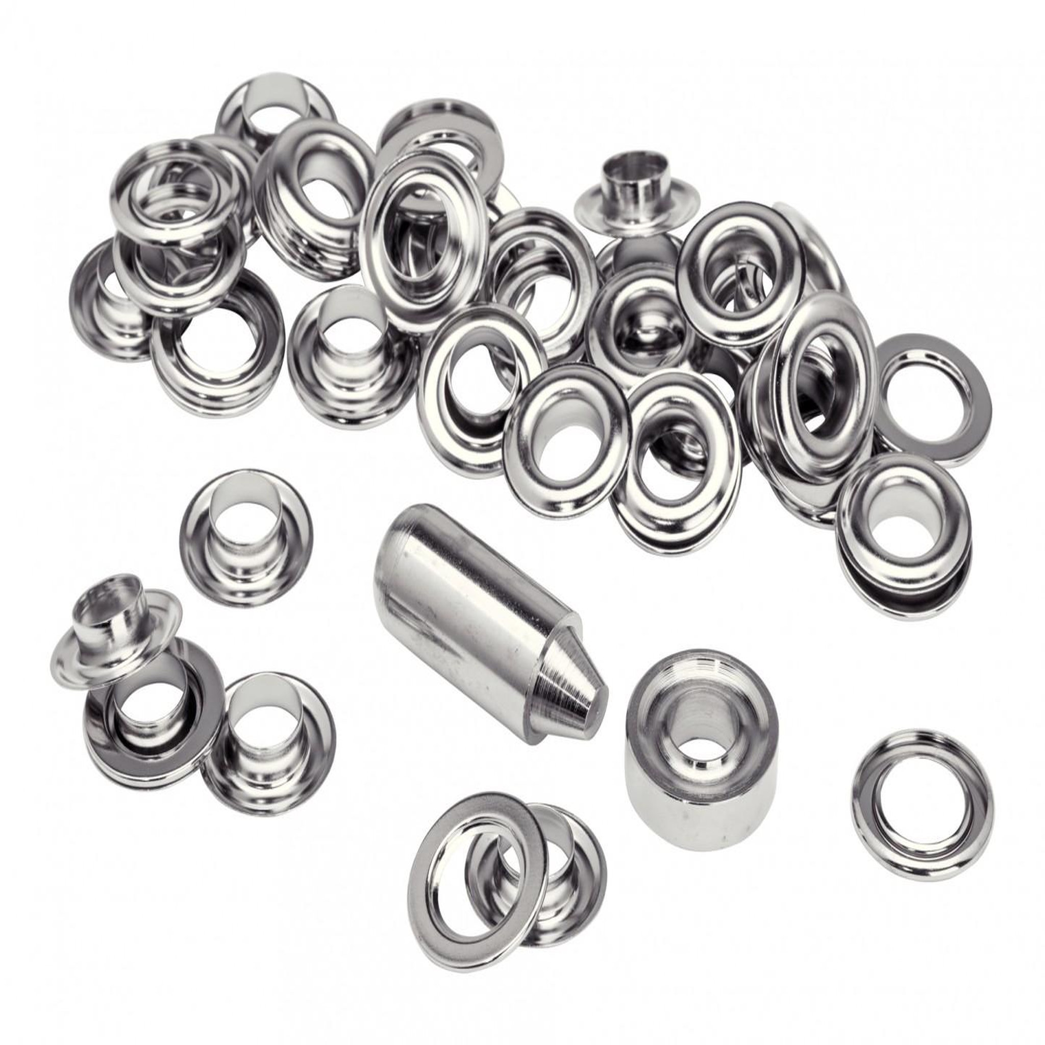 Rapid Lot de 25 oeillets acier Diam.10 RAPID