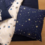 Voir la diapositive 2 : ATMOSPHERA Housse de couette enfant 140x200 Espace + taie coton 57 fils