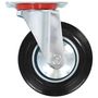 Voir la diapositive 4 : VIDAXL 8 pcs Roulettes pivotantes 160 mm