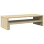 Voir la diapositive 2 : VIDAXL Support de moniteur chêne sonoma 54x22x15 cm bois d ingénierie